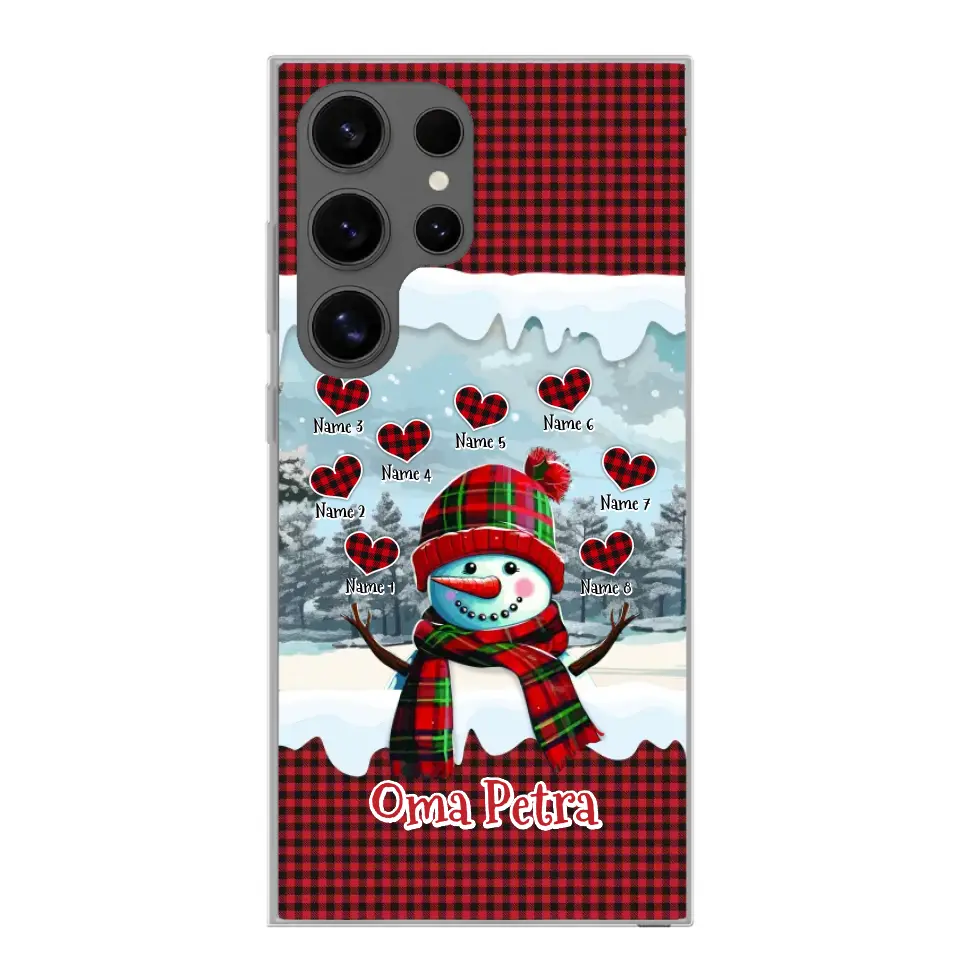 Winter Joy - Gepersonaliseerde telefoonhoes