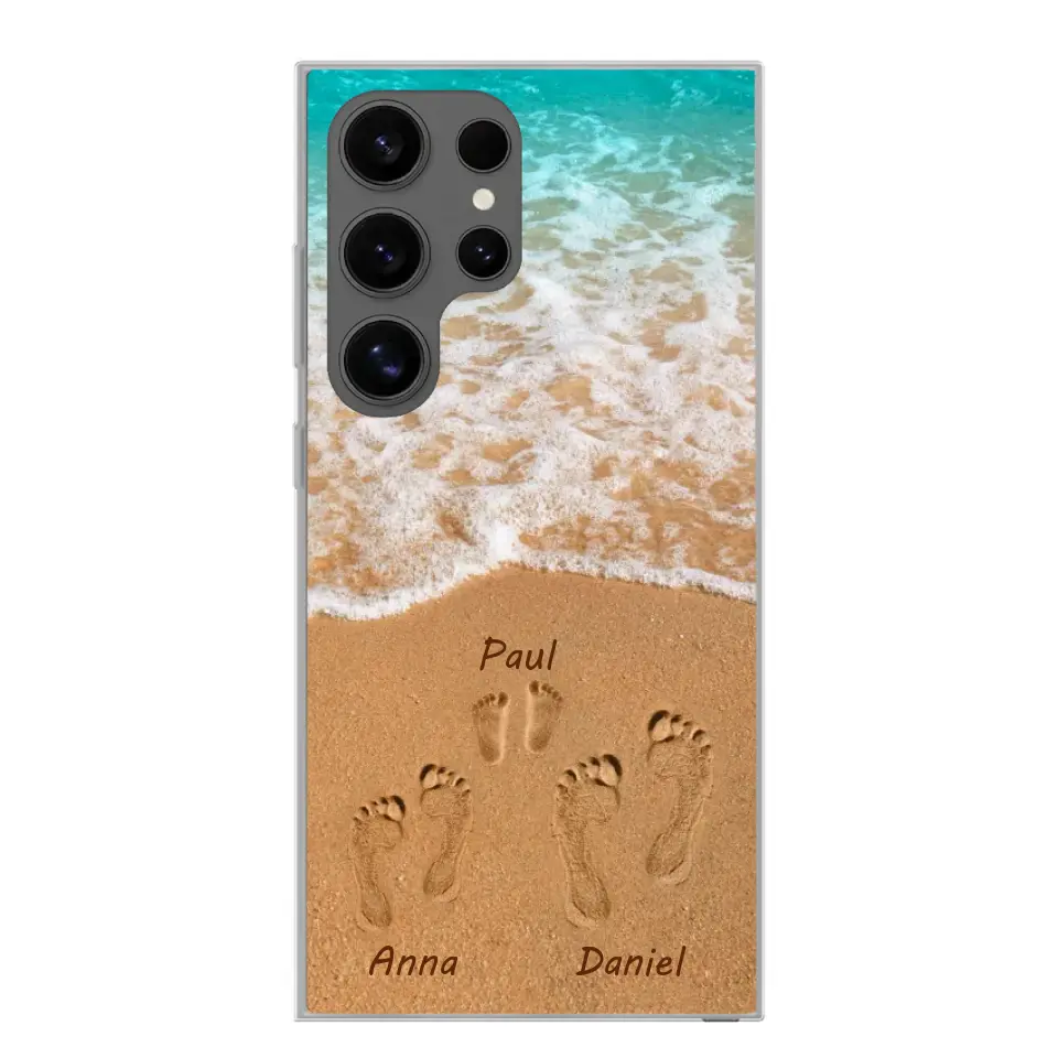 Strandvakantie - Gepersonaliseerde telefoonhoes