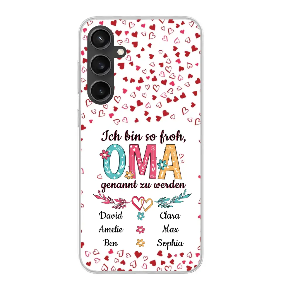 Zo blij - Gepersonaliseerd telefoonhoesje