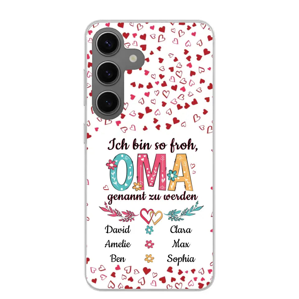 Zo blij - Gepersonaliseerd telefoonhoesje