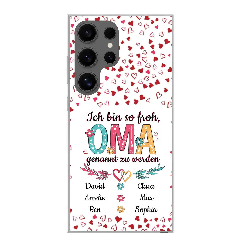 Zo blij - Gepersonaliseerd telefoonhoesje
