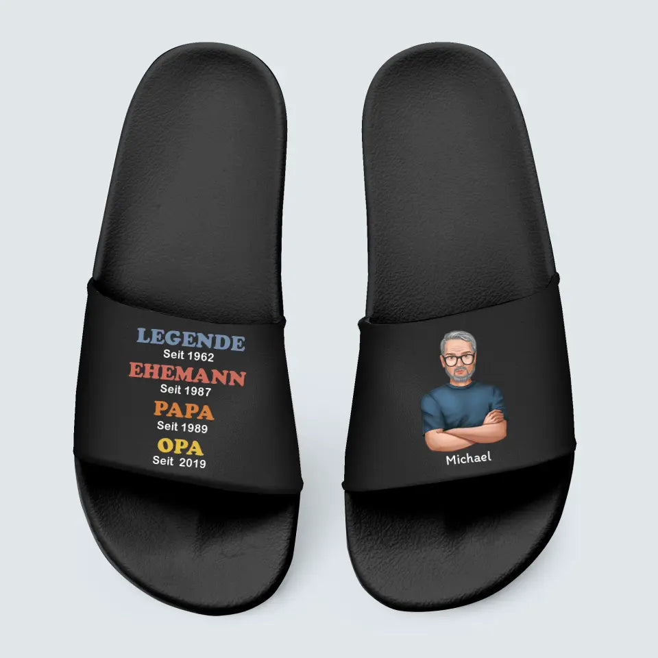 Legende - Gepersonaliseerde slippers