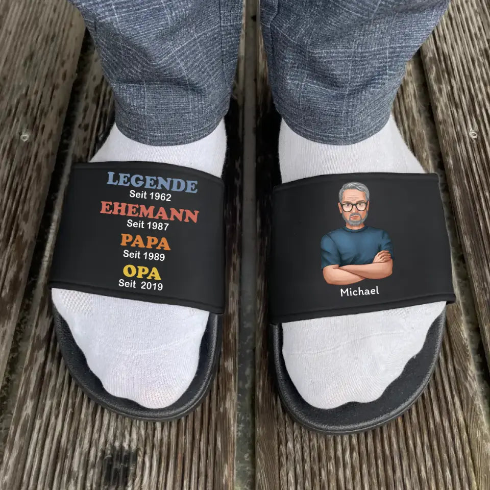 Legende - Gepersonaliseerde slippers