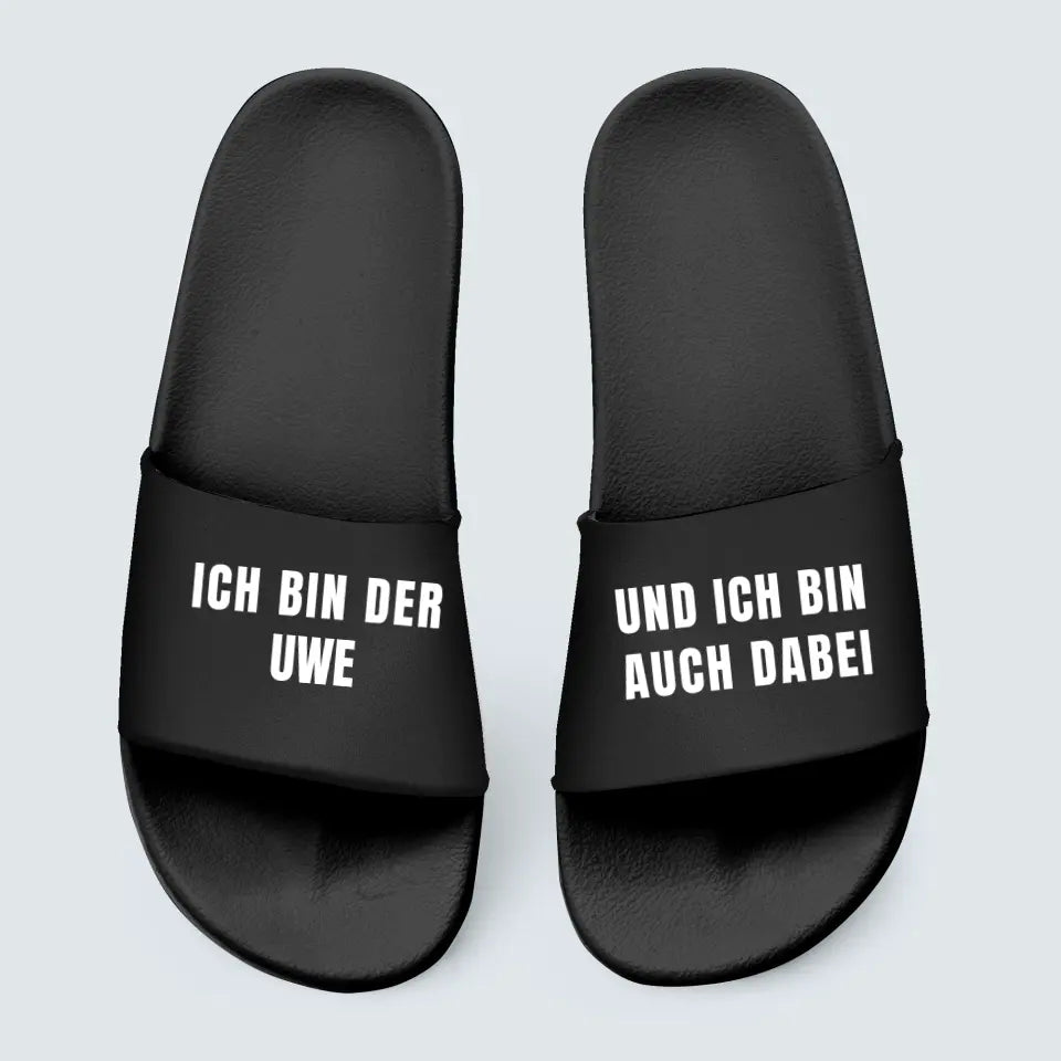 Ook inbegrepen - Gepersonaliseerde slippers