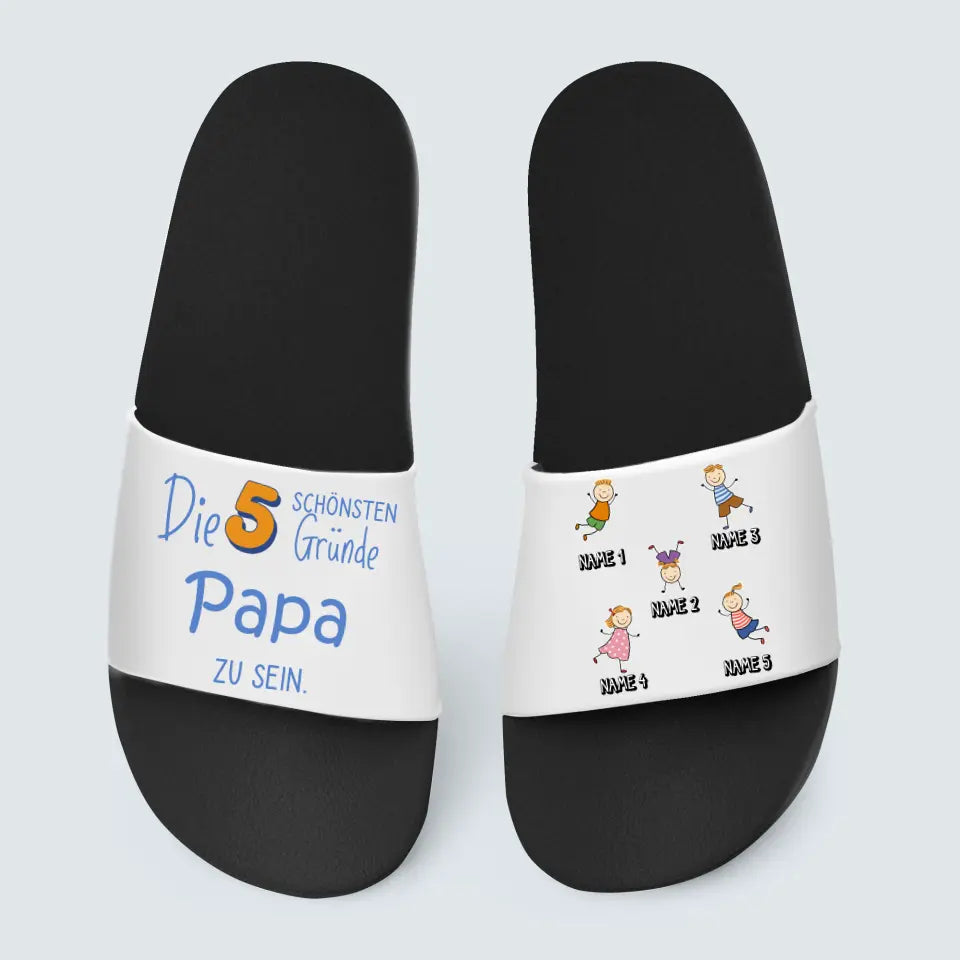De beste redenen - Gepersonaliseerde slippers
