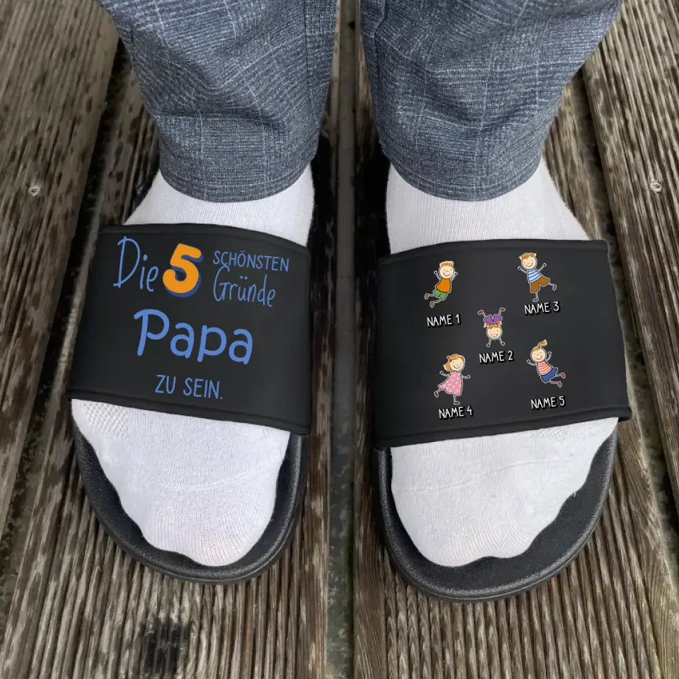 De beste redenen - Gepersonaliseerde slippers