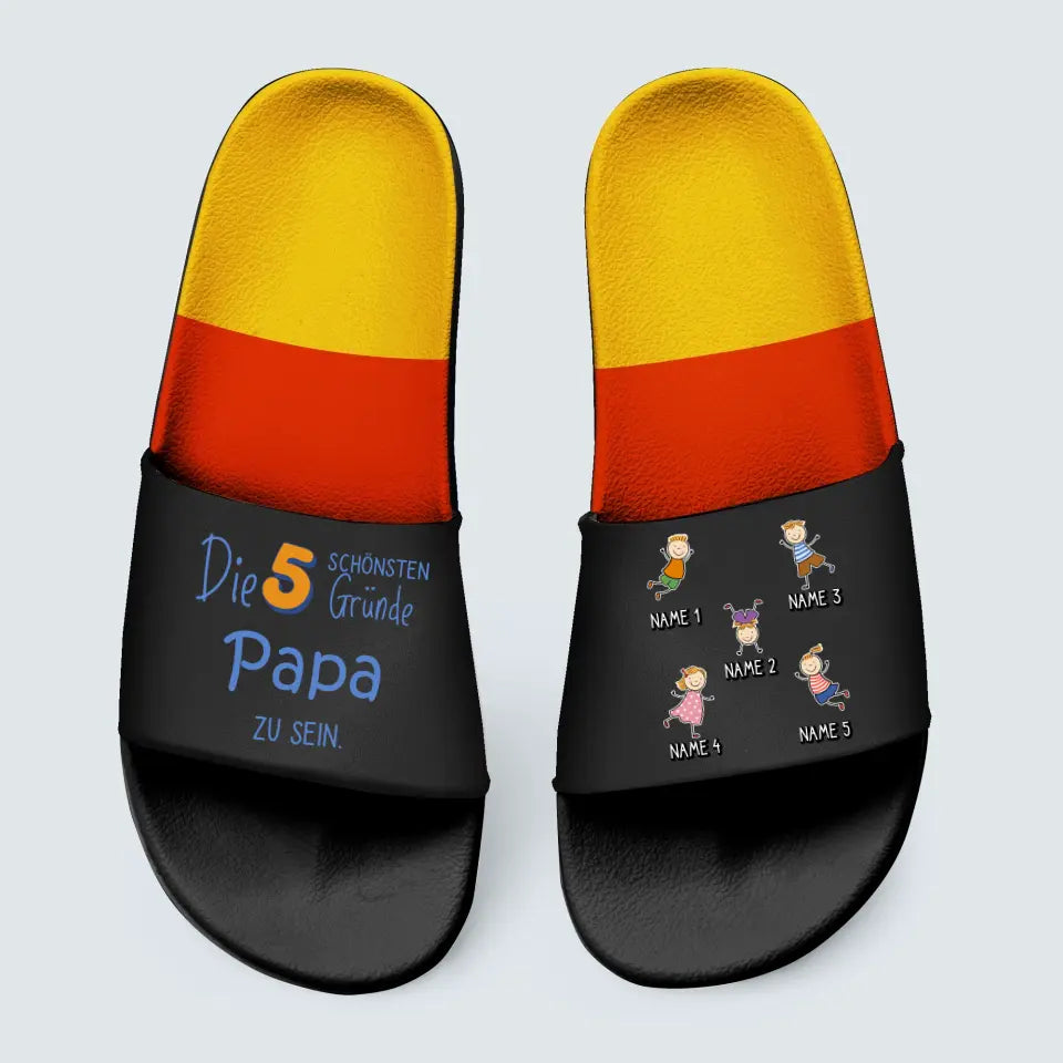 De beste redenen - Gepersonaliseerde slippers