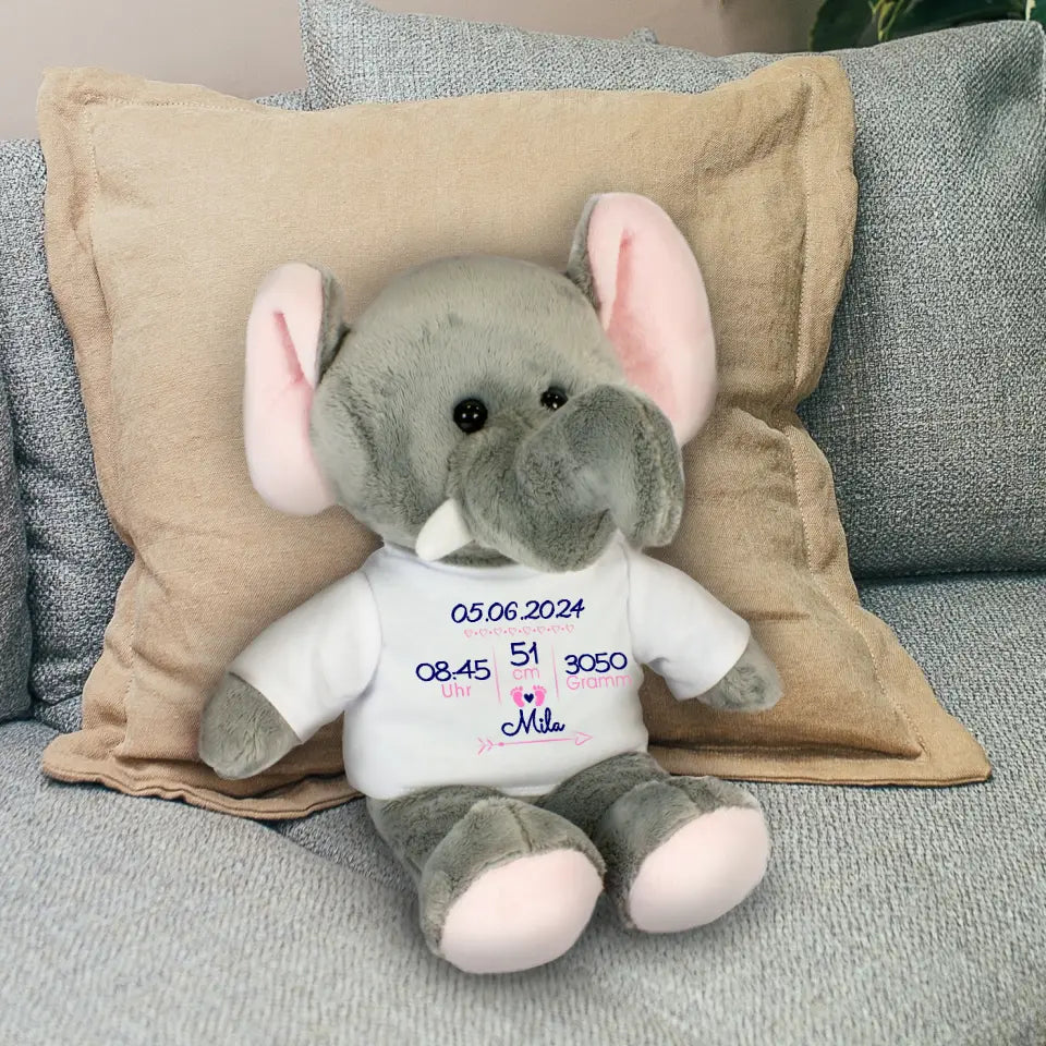 Knuffelvriend - gepersonaliseerd knuffeldier