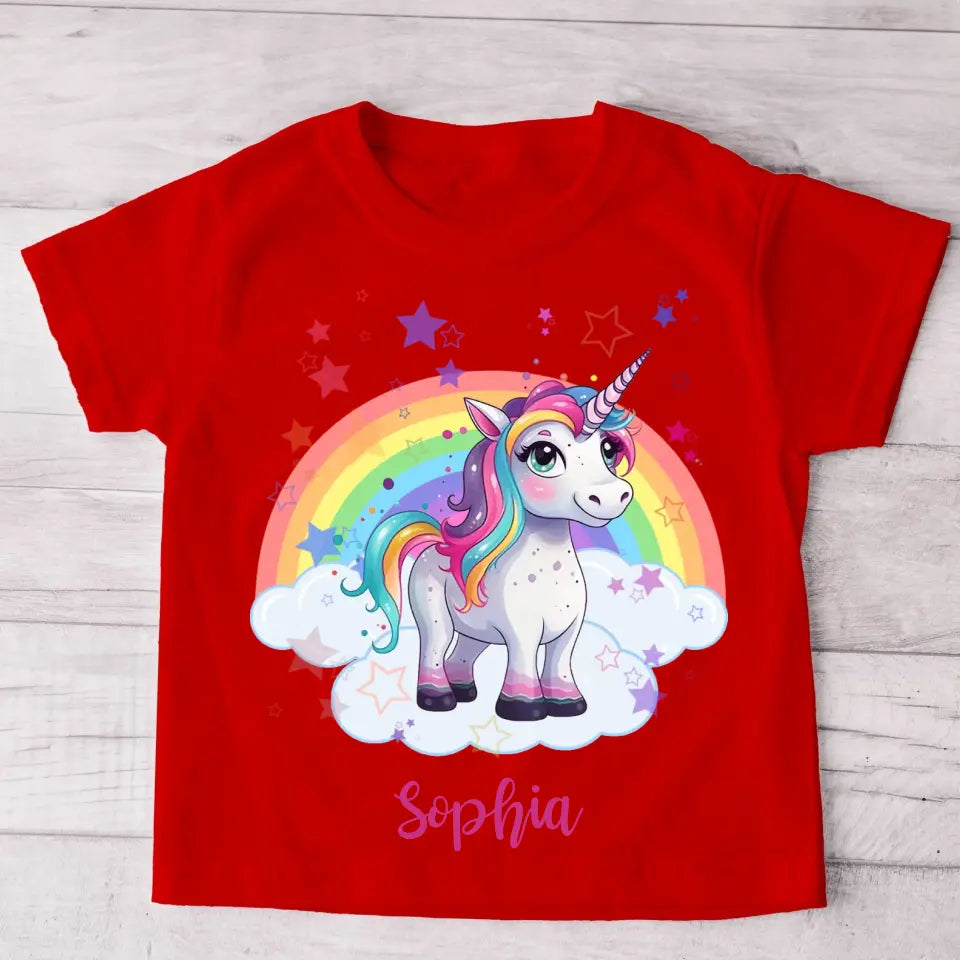 Unicorn Magic - Gepersonaliseerd kinder T-shirt