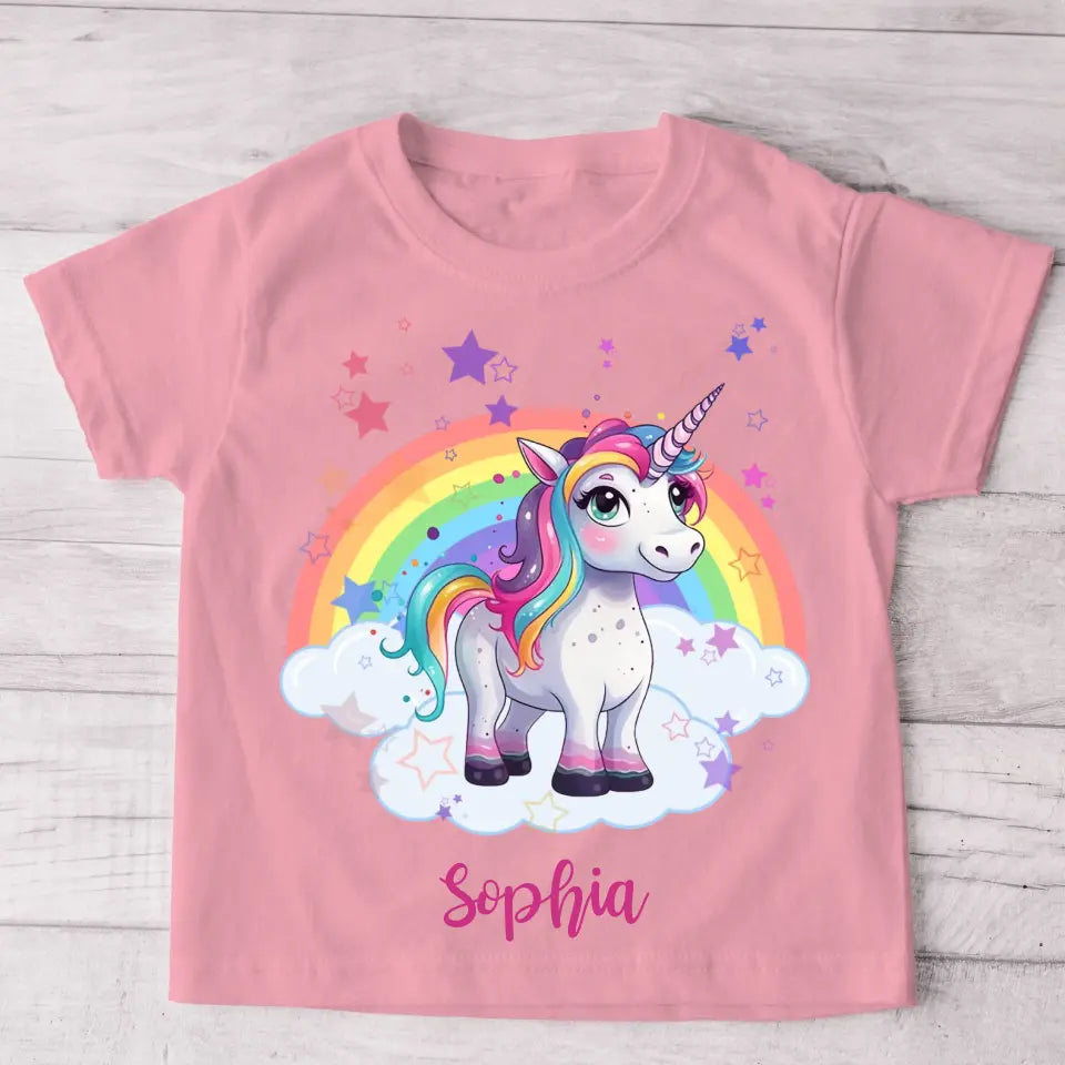 Unicorn Magic - Gepersonaliseerd kinder T-shirt
