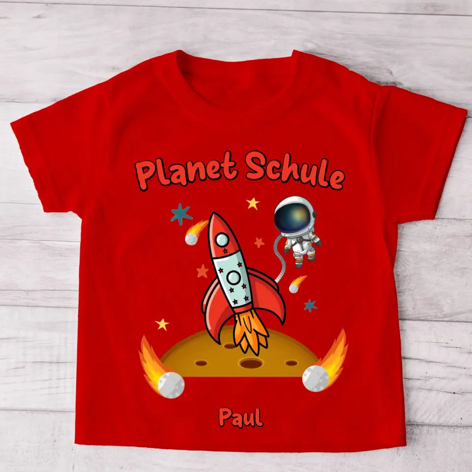 Astronaut - Gepersonaliseerd kinder-T-shirt
