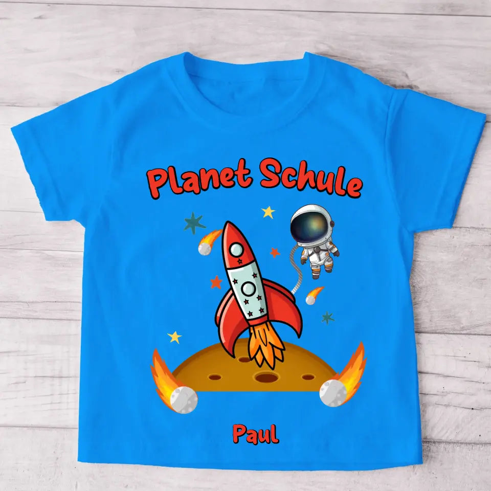 Astronaut - Gepersonaliseerd kinder-T-shirt