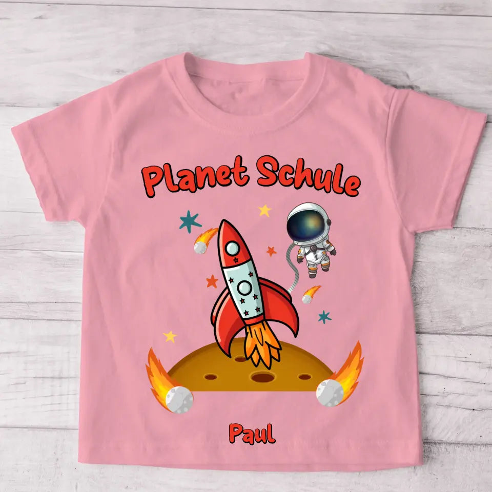 Astronaut - Gepersonaliseerd kinder-T-shirt