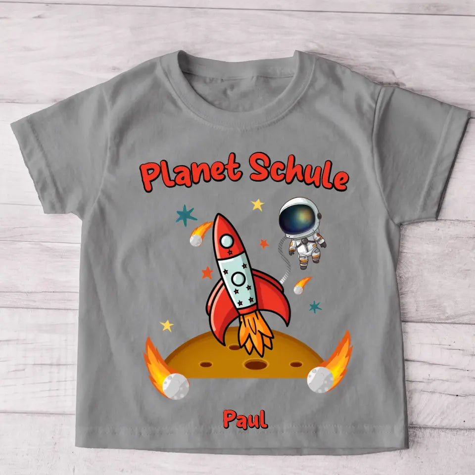 Astronaut - Gepersonaliseerd kinder-T-shirt