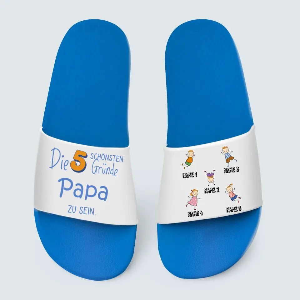 De beste redenen - Gepersonaliseerde slippers