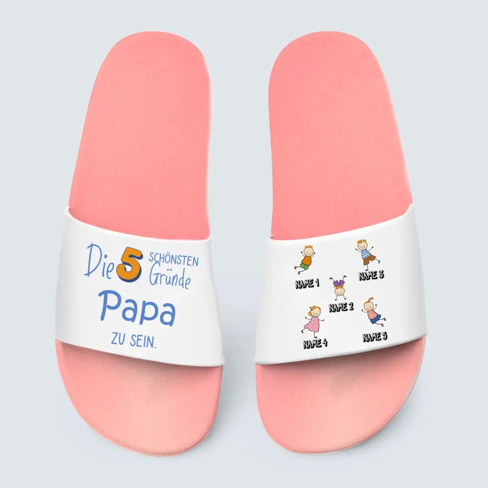 De beste redenen - Gepersonaliseerde slippers