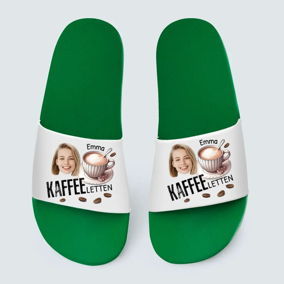 Kaffeeletten - Gepersonaliseerde slippers