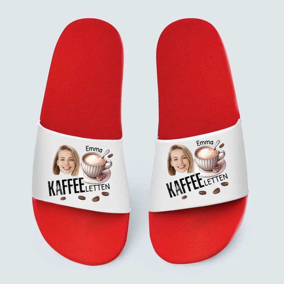 Kaffeeletten - Gepersonaliseerde slippers