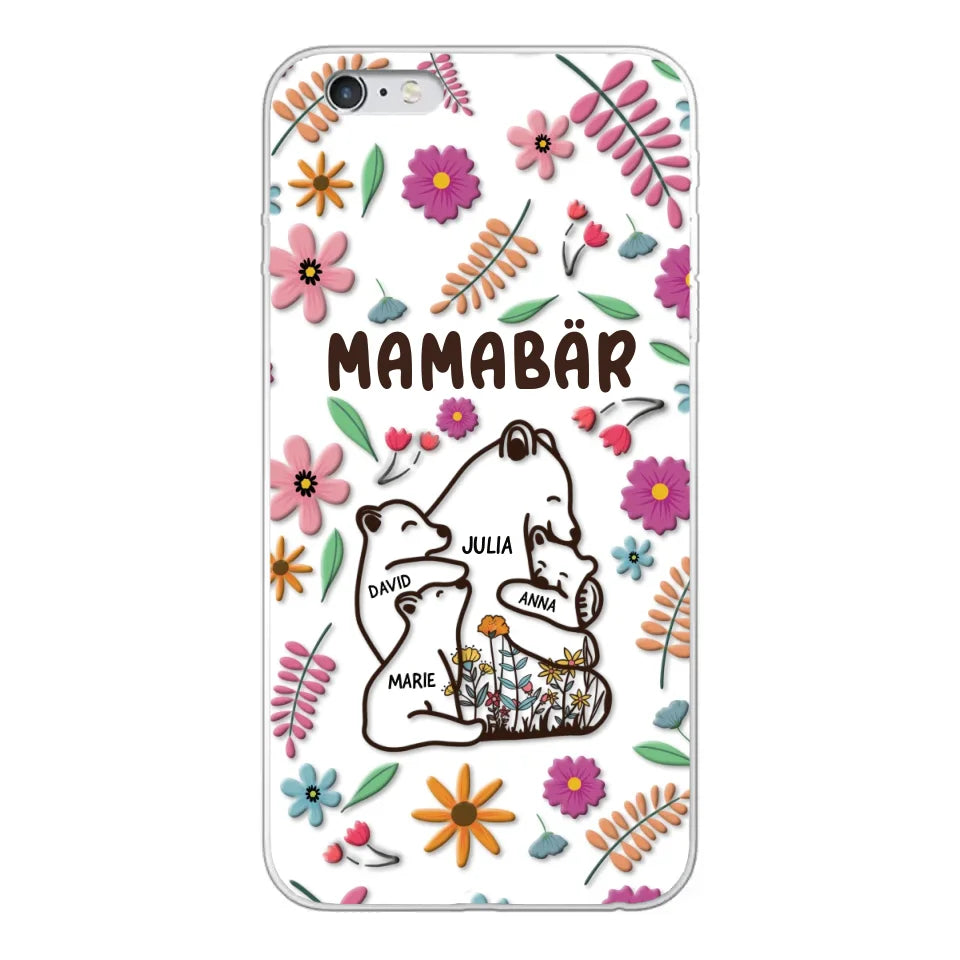 Bear Family - Gepersonaliseerde telefoonhoes