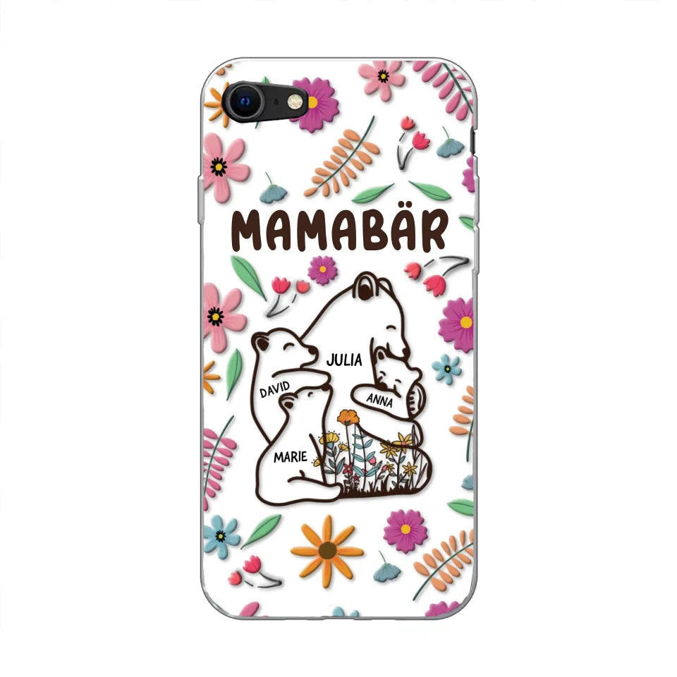 Bear Family - Gepersonaliseerde telefoonhoes