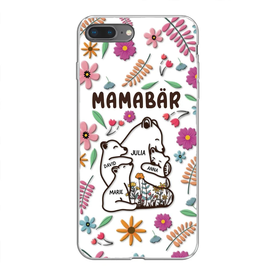 Bear Family - Gepersonaliseerde telefoonhoes