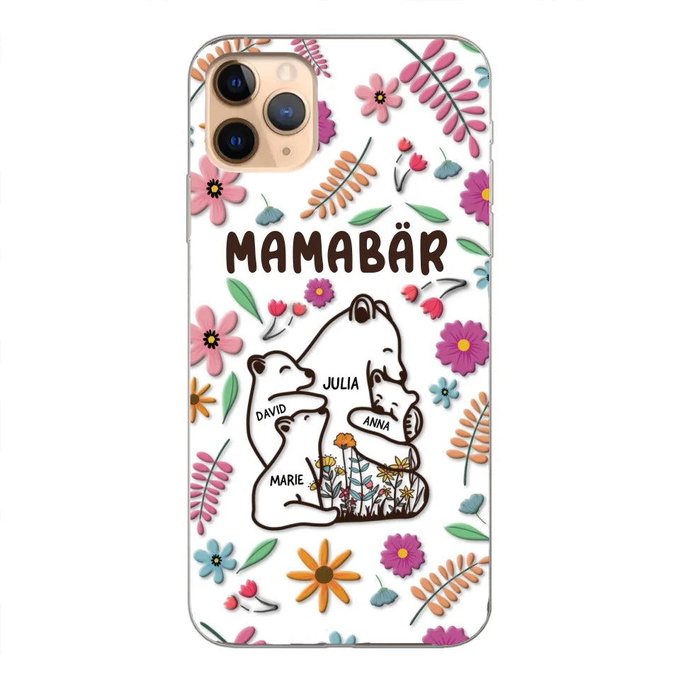Bear Family - Gepersonaliseerde telefoonhoes