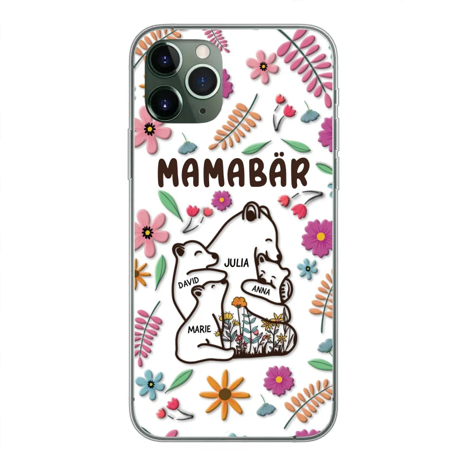 Bear Family - Gepersonaliseerde telefoonhoes
