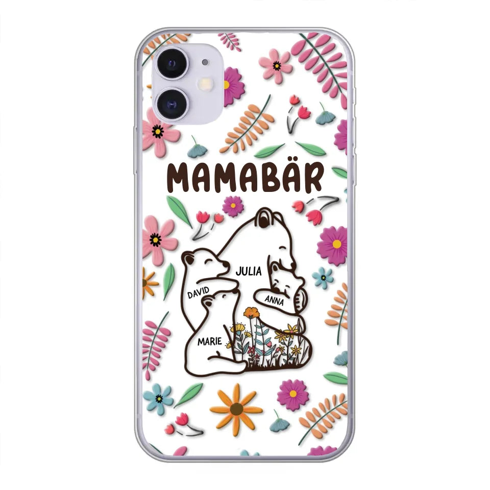 Bear Family - Gepersonaliseerde telefoonhoes