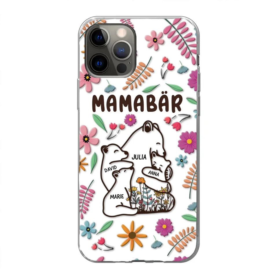 Bear Family - Gepersonaliseerde telefoonhoes