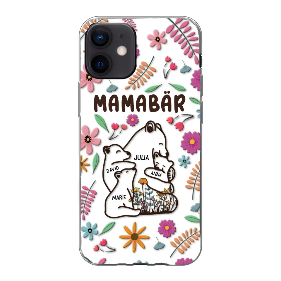 Bear Family - Gepersonaliseerde telefoonhoes