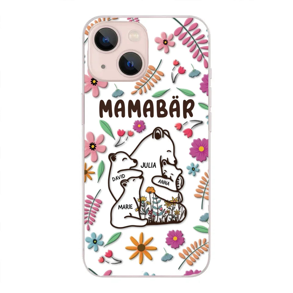 Bear Family - Gepersonaliseerde telefoonhoes