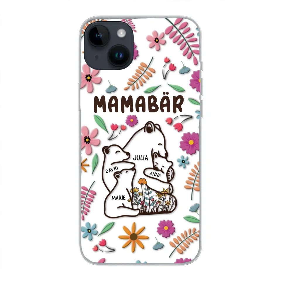 Bear Family - Gepersonaliseerde telefoonhoes