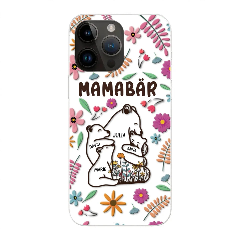 Bear Family - Gepersonaliseerde telefoonhoes