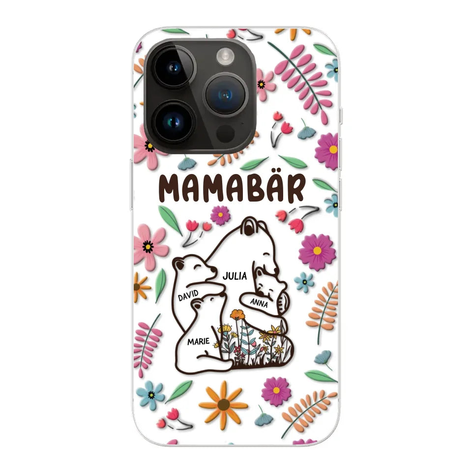 Bear Family - Gepersonaliseerde telefoonhoes