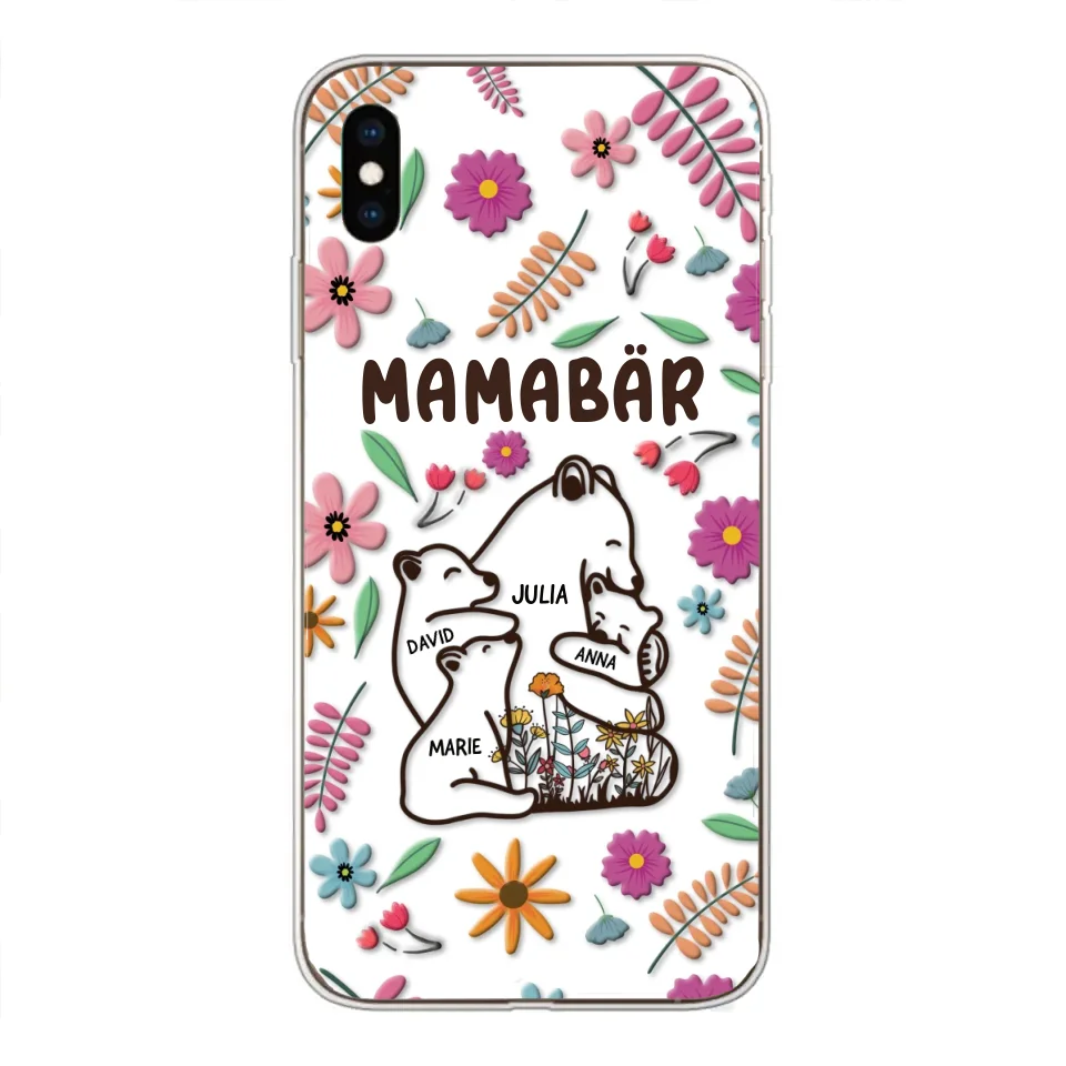 Bear Family - Gepersonaliseerde telefoonhoes