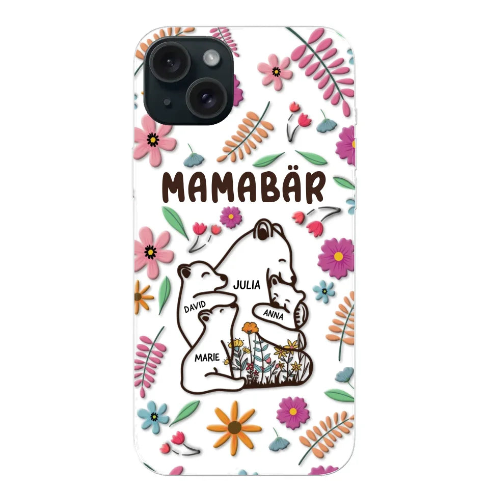 Bear Family - Gepersonaliseerde telefoonhoes