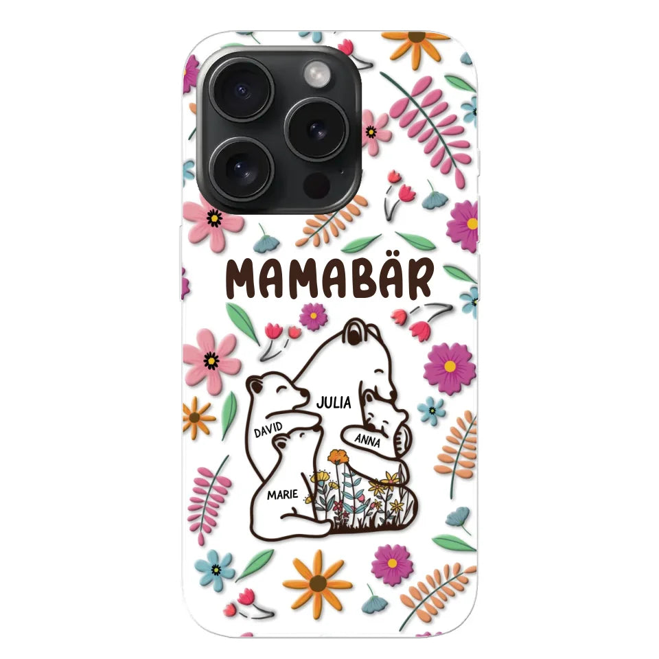 Bear Family - Gepersonaliseerde telefoonhoes