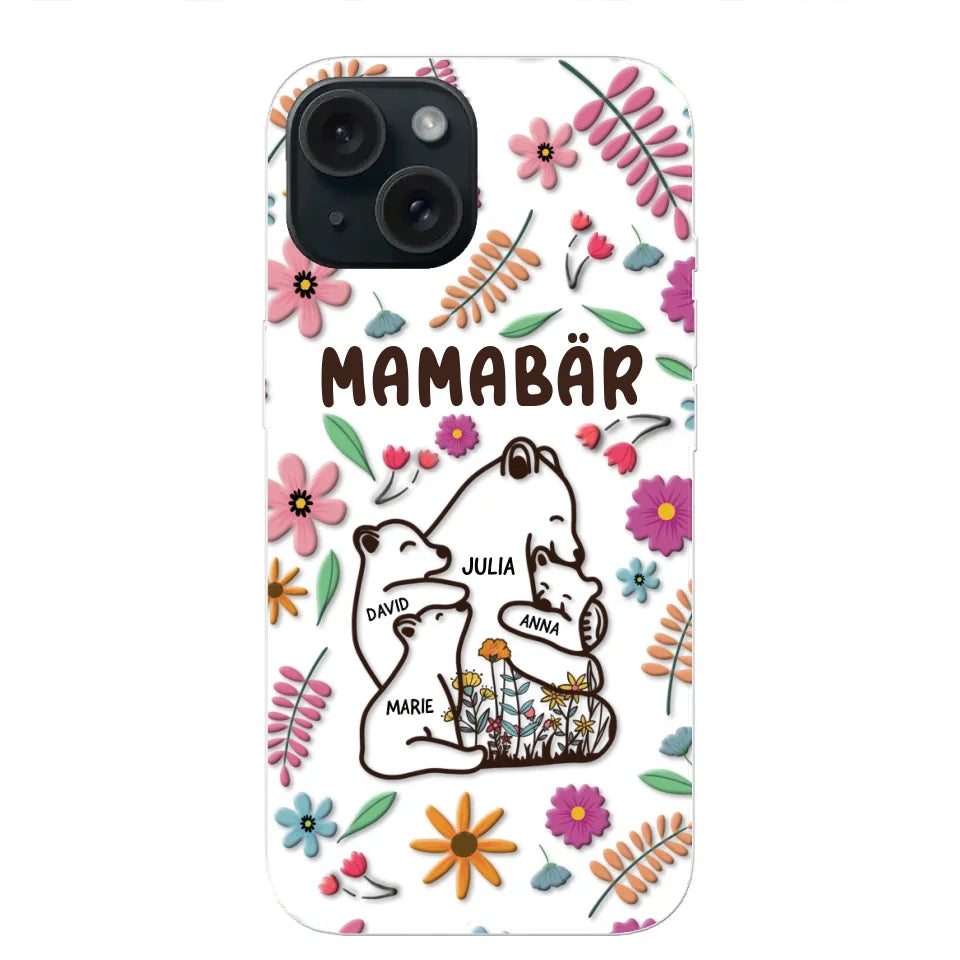 Bear Family - Gepersonaliseerde telefoonhoes