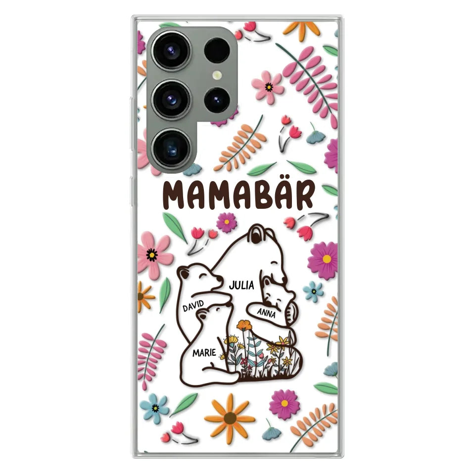 Bear Family - Gepersonaliseerde telefoonhoes