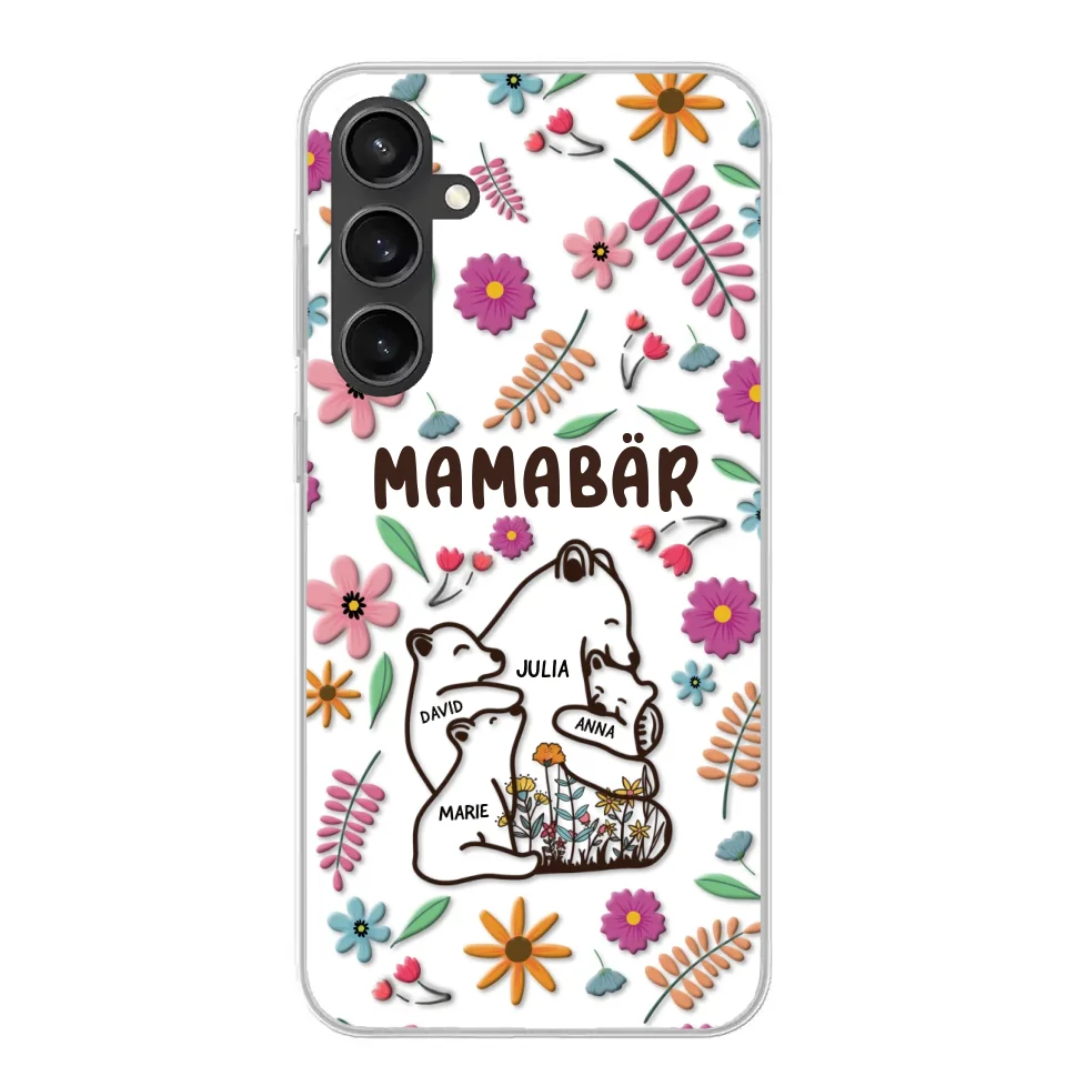 Bear Family - Gepersonaliseerde telefoonhoes