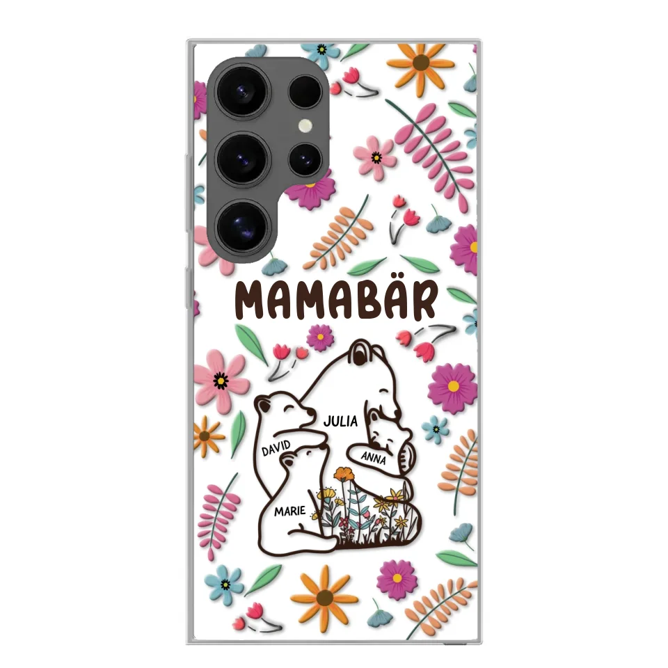 Bear Family - Gepersonaliseerde telefoonhoes