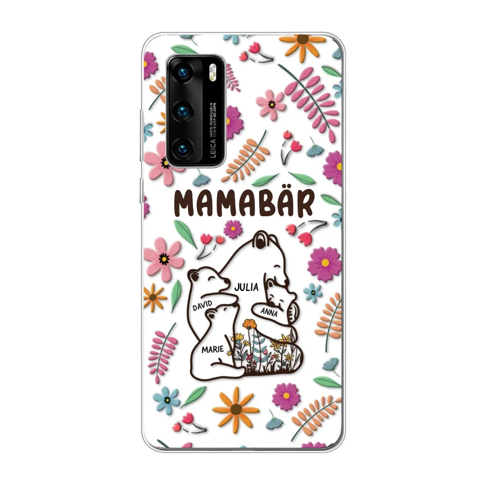 Bear Family - Gepersonaliseerde telefoonhoes
