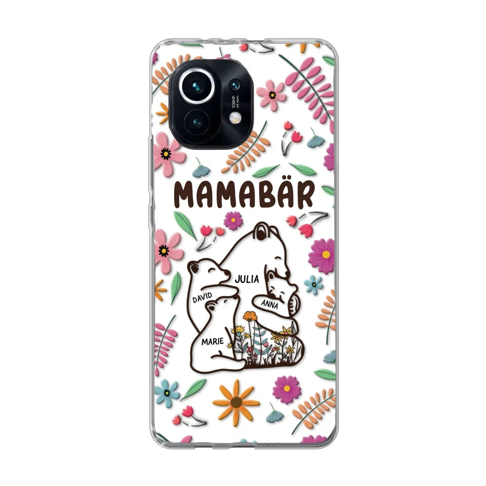 Bear Family - Gepersonaliseerde telefoonhoes
