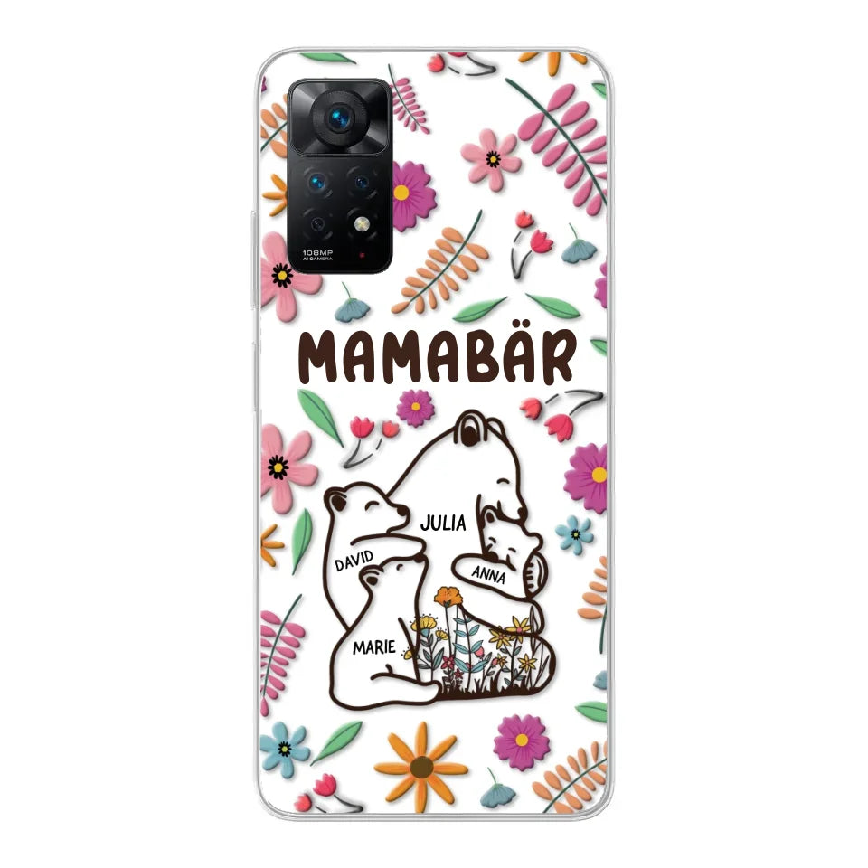 Bear Family - Gepersonaliseerde telefoonhoes
