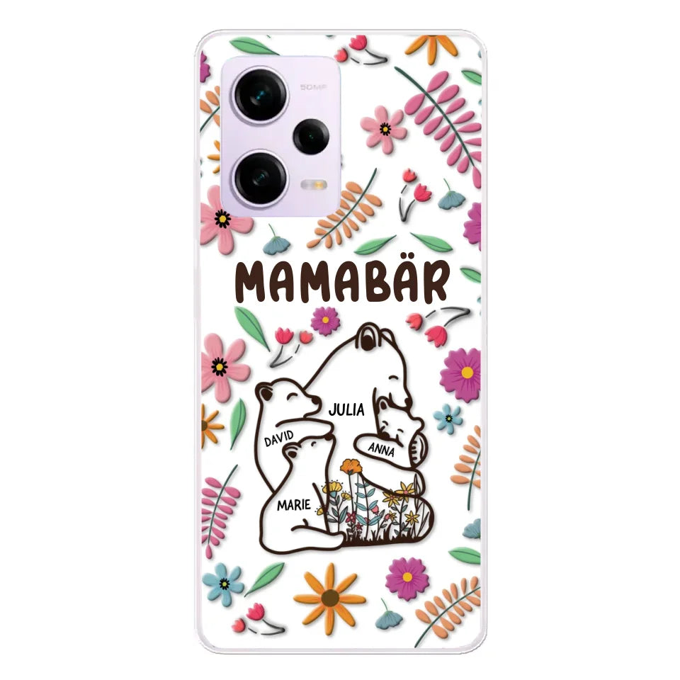 Bear Family - Gepersonaliseerde telefoonhoes