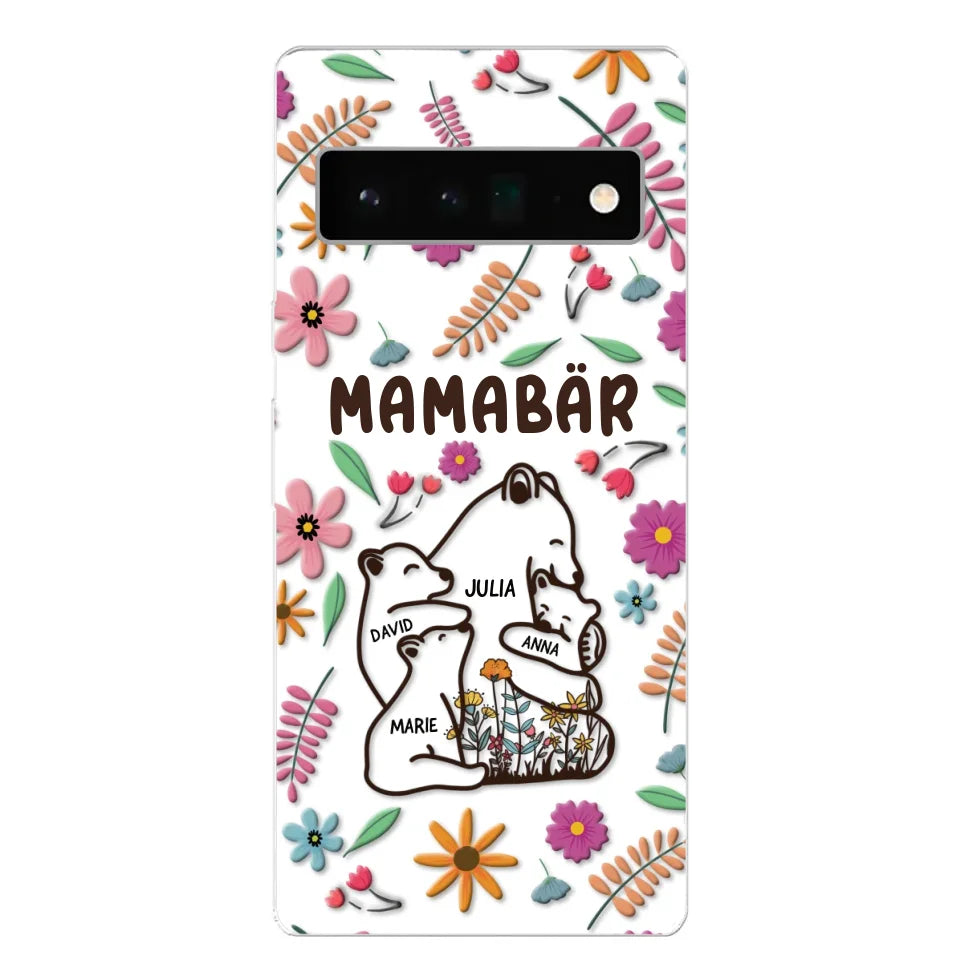 Bear Family - Gepersonaliseerde telefoonhoes