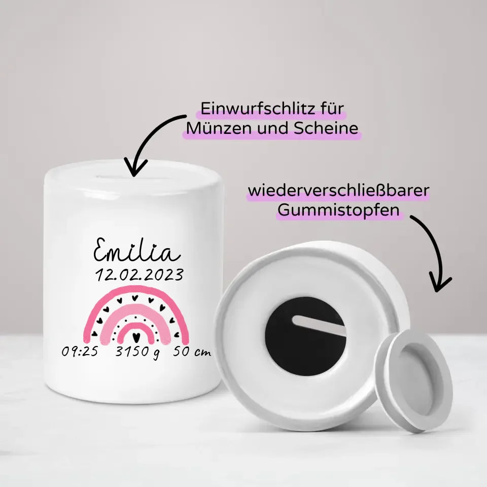 Spaarwonder - gepersonaliseerde spaarpot
