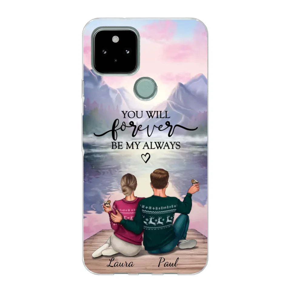 Voor altijd bij je - Gepersonaliseerd telefoonhoesje