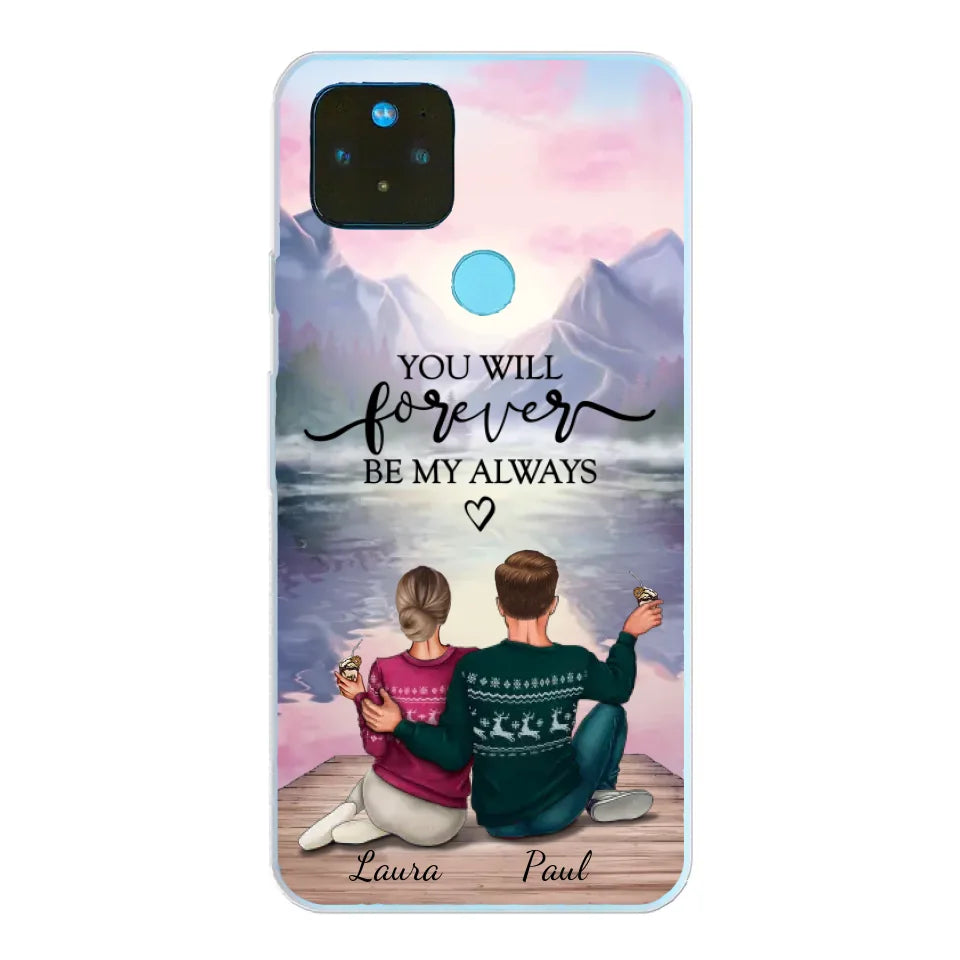 Voor altijd bij je - Gepersonaliseerd telefoonhoesje