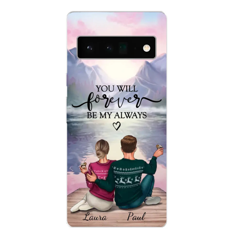 Voor altijd bij je - Gepersonaliseerd telefoonhoesje